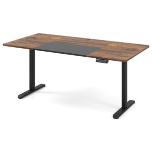 ProActive Elektrisch Zit-Sta Bureau 140x70 cm – Rustiek Bruin