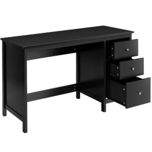 Metro Bureau met 3 Lades 120x50 cm – Zwart