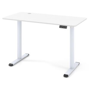SmartDesk Elektrisch Zit-Sta Bureau 120x60 cm – Wit