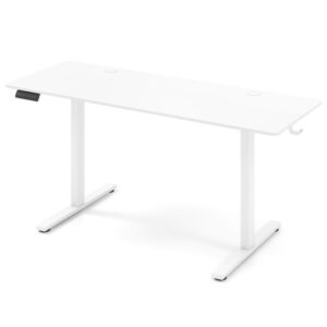 Ergo-Pro Elektrisch Zit-Sta Bureau – 160 x 60 cm – Wit