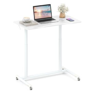 Rover C-Side Mobiel Zit-Sta Bureau 95x52 cm – Wit