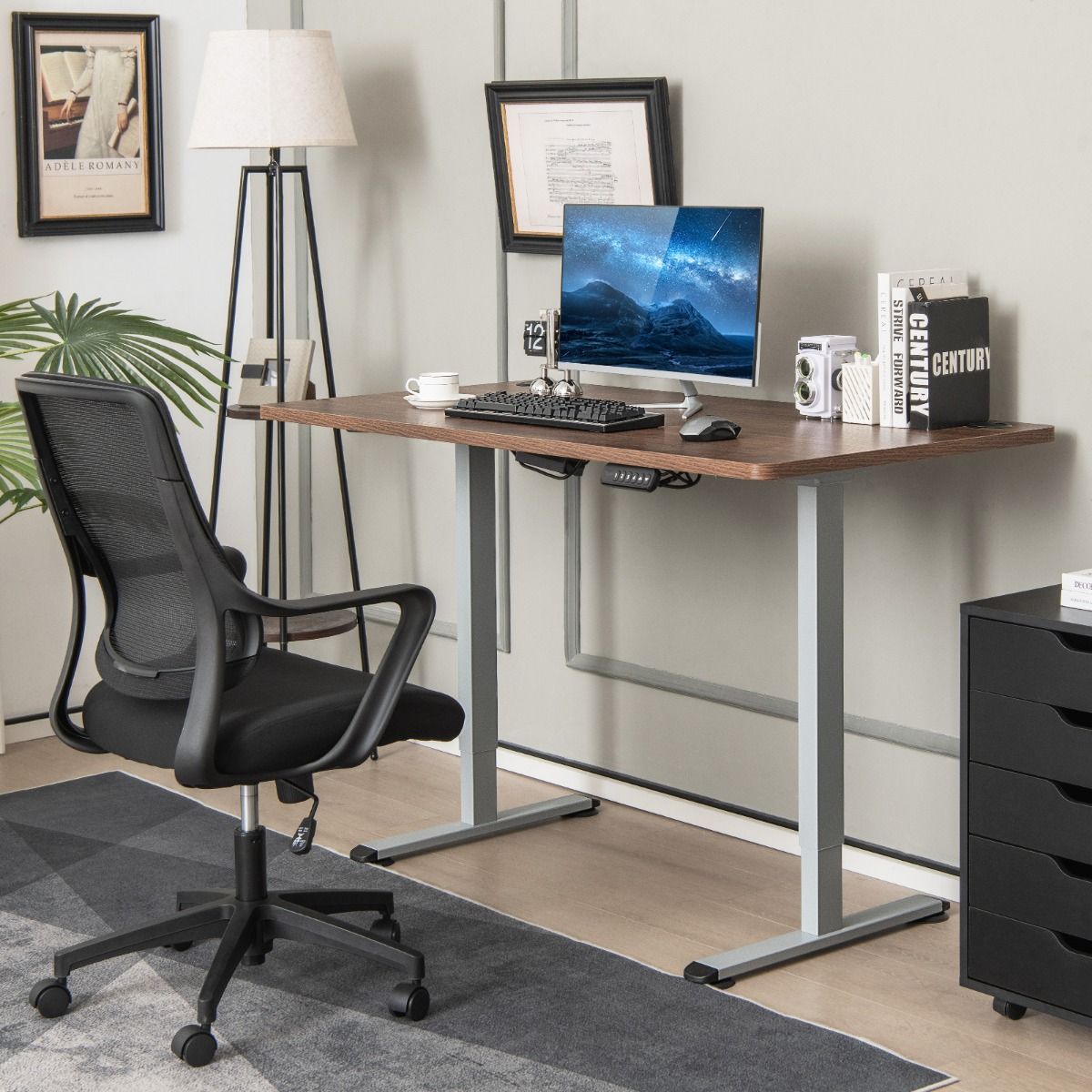 DeskDepot Elektrisch Zit-Sta Tafelframe – Dual Motor – Zwart - Afbeelding 3