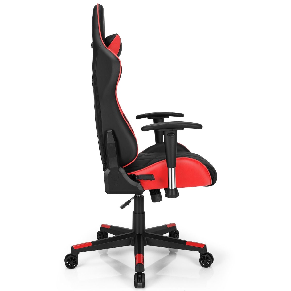 Apex Race Gaming Stoel 125-135 cm – Rood/Zwart - Afbeelding 4
