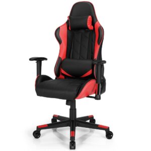 Apex Race Gaming Stoel 125-135 cm – Rood/Zwart